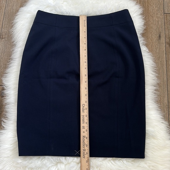 NEW J Crew Mercantile Navy Blue Skirt Size 4 - Picture 9 of 9
